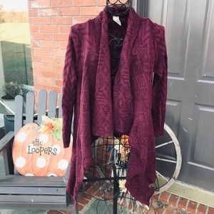 Faded Glory Women’s Open Cardigan